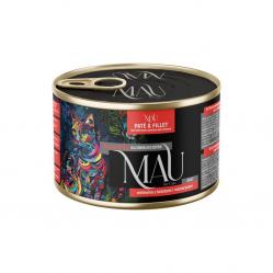 MAU Pate and Fillet Beef with sweet potatoes and rosemary - wet cat food - 185g