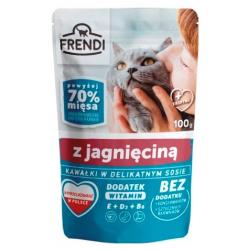 FRENDI Pieces in lamb sauce - wet cat food - 100 g