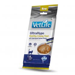 FARMINA Vet Life Cat Ultrahypo Creamy treat with Salmon box mono – cat treat – 4x15g