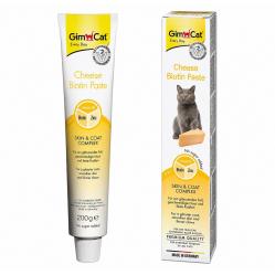 GIMCAT Cheese biotin paste - cat treats - 200g