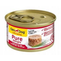 GIMDOG Little Darling Pure Delight Tuna with beef - wet dog food - 85g