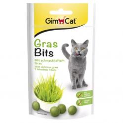 GIMCAT GrasBits Crunchy Grass Bites – cat treat – 425g