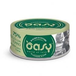 OASY More Love Chicken with tuna - wet cat food - 70g