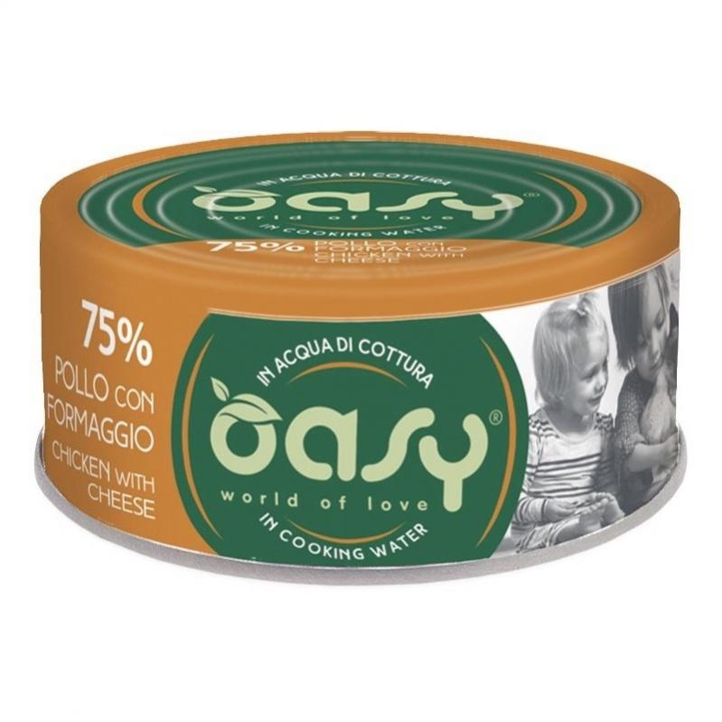 OASY More Love Chicken with cheese - wet cat food - 70g OASY More Love Chicken with cheese - wet cat food - 70g