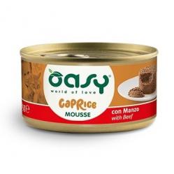 OASY Caprice Mousse Beef - wet cat food - 85g
