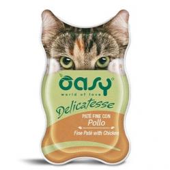 OASY Delicatesse Fine paté with Chicken - wet cat food - 85g