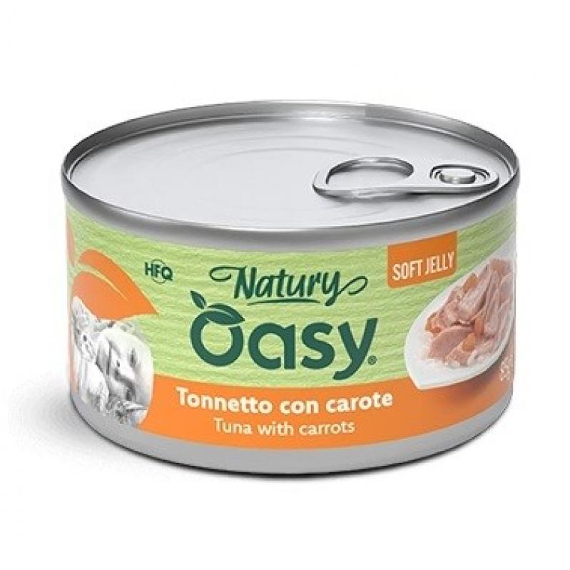 OASY Natury Soft Jelly Tuna with carrots - wet cat food - 150g OASY Natury Soft Jelly Tuna with carrots - wet cat food - 150g
