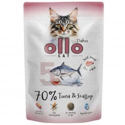 OLLO Cat No. 5 Tuna and scallop - wet cat food - 85g