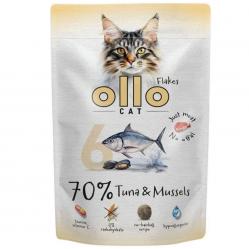 OLLO Cat No. 6 Tuna and mussels - wet cat food - 85g