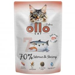 OLLO Cat No. 7 Salmon and shrimp - wet cat food - 85g
