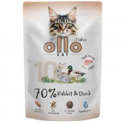 OLLO Cat No. 10 Rabbit and duck - wet cat food - 85g