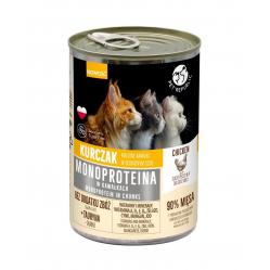 PET REPUBLIC Monoprotein Chicken in sauce - wet cat food - 400g
