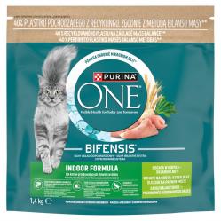 PURINA One Bifensis Indoor Rich in turkey - dry cat food - 750g