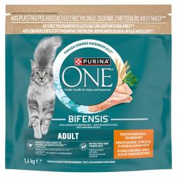 PURINA One Bifensis Adult Rich in chicken - dry cat food - 1,4kg