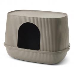 SAVIC Moona Grey - cat litter box - 57x39x39cm