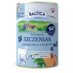 BALTICA Smaki regionów Puppy Lamb with veal - wet dog food - 400g