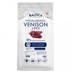 BALTICA Nutraceutic Hypoallergenic Medium breeds Venison with rice - dry dog food - 12kg