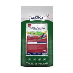 BALTICA Smaki regionów Medium and large breeds Beef with vegetables - dry dog food - 12kg