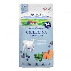 BALTICA Smaki regionów Medium and large breeds Veal with lamb - dry dog food - 3kg