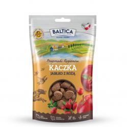 BALTICA Przysmaki regionów Duck with apple and rose - dog treat - 100g