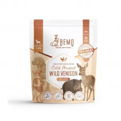 BEMO Cold Pressed Wild Venison - dry dog food - 3kg
