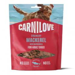 CARNILOVE Crunchy Mackerel with raspberries - dog treat - 200g