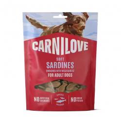 CARNILOVE Soft Sardines enriched with wild garlic - dog treat - 200g