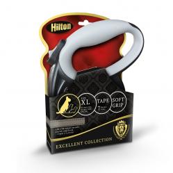 HILTON Smart dog XL (40kg) - retractable leash - black-grey - 7 m