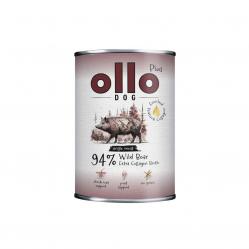 OLLO Plus Collagen Mono Wild boar - wet dog food - 800g