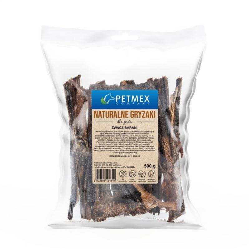 PETMEX lamb tripe – dog treat – 500g PETMEX lamb tripe – dog treat – 500g