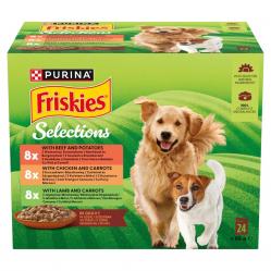 PURINA Friskies in sauce - wet dog food - 24x85g