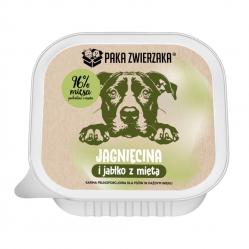 PAKA ZWIERZAKA Lamb and apple with mint Mono  - wet dog food - 150g