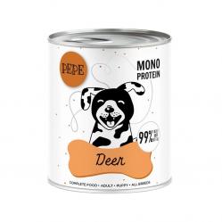 PAKA ZWIERZAKA PEPE Venison mono - wet dog food - 800g