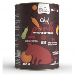 SYTA MICHA Chef Pork with vegetables - wet dog food - 400g