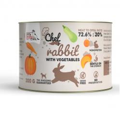 SYTA MICHA Chef Rabbit with vegetables Mono - wet dog food - 200g