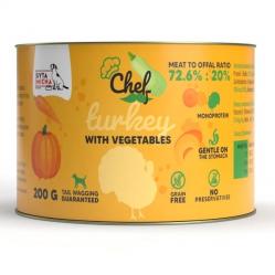 SYTA MICHA Chef Turkey with vegetables Mono - wet dog food - 200g