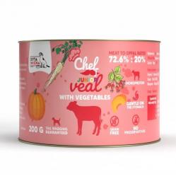 SYTA MICHA Chef Junior Veal with vegetables Mono - wet dog food - 200g