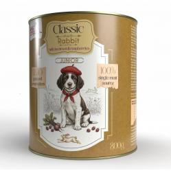 SYTA MICHA Classic Junior Rabbit with beetroot and raspberries Mono - wet dog food - 800g