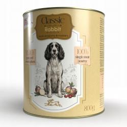 SYTA MICHA Classic Mono Rabbit with rutabaga - wet dog food - 800g