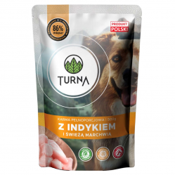 TURNA with turkey – wet dog food – 500g
