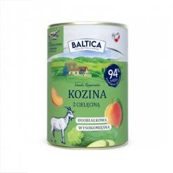 BALTICA Smaki regionów Goat with veal - wet dog food - 400g