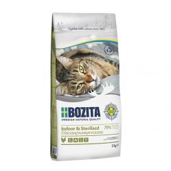 BOZITA Indoor & Sterilised Chicken - dry cat food - 10kg