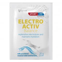 VETFOOD Electroactiv Balance Banana- supplements for dogs and cats - 20g