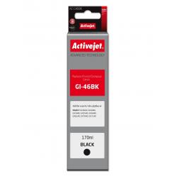 Activejet AC-G46BK Ink cartridge for Canon printers, Replacement for Canon GI-46BK; Supreme; 170 ml; black
