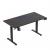 Huzaro Hero 8.7 RGB Electric Gaming Desk – Black