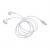 Activejet Wired Headphones Type C White