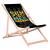 GreenBlue GB183 Classic Beech Deck Chair with 