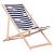 GreenBlue GB183 Classic Beech Deck Chair with 
