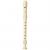 Yamaha YRS-23 End-blown (fipple) Recorder flute Soprano ABS synthetics Ivory