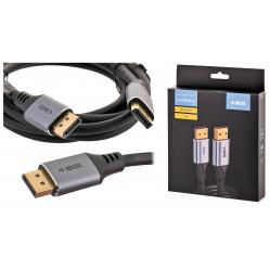 iBox ITVDP013 DisplayPort cable 4K 60Hz gold plug 3 m